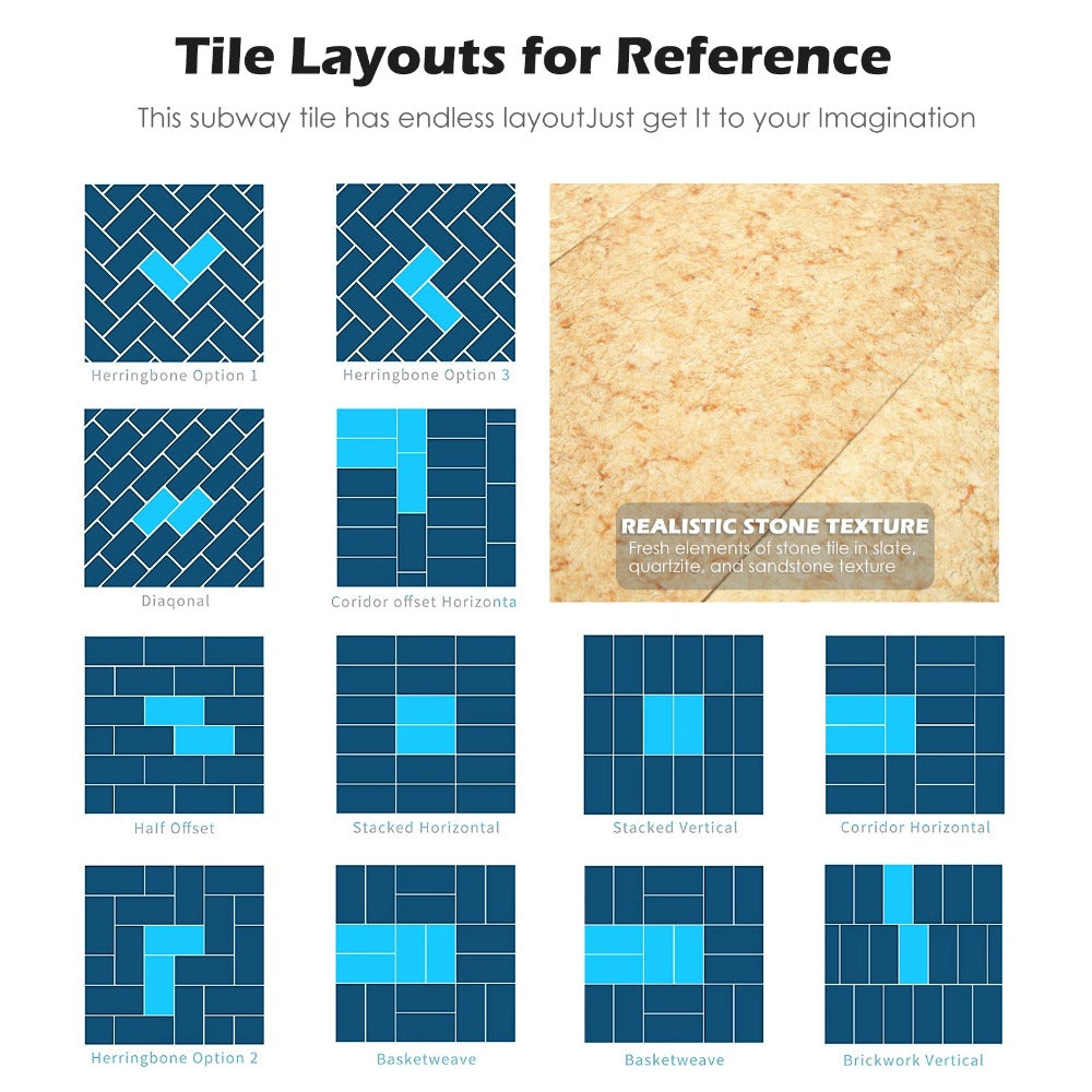 tile layouts for reference