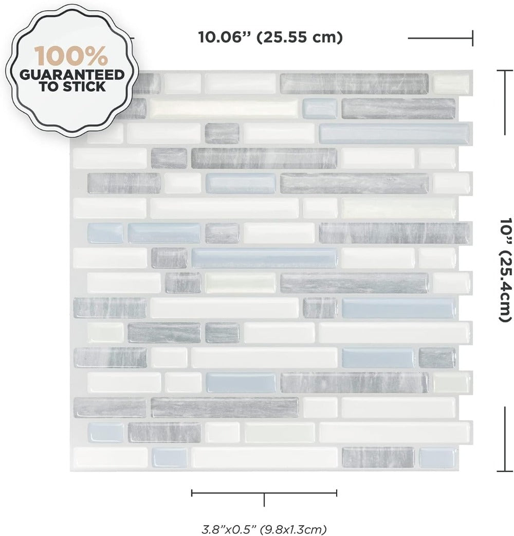 Peel and Stick Tile Size