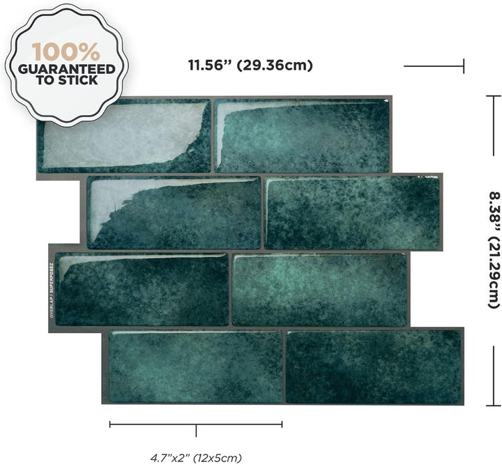 Peel and Stick Tile Size