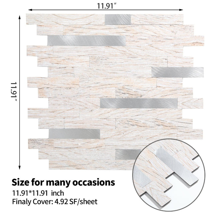 The Size of Backsplash Tiles