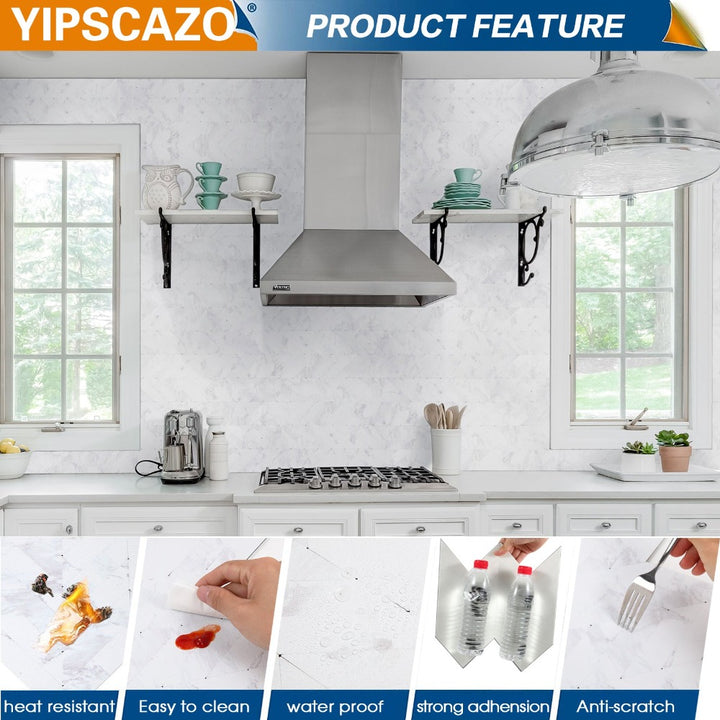 backsplash tile feature