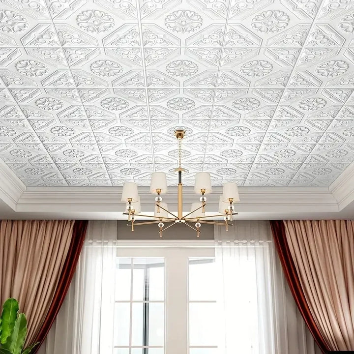 living room ceiling tiles