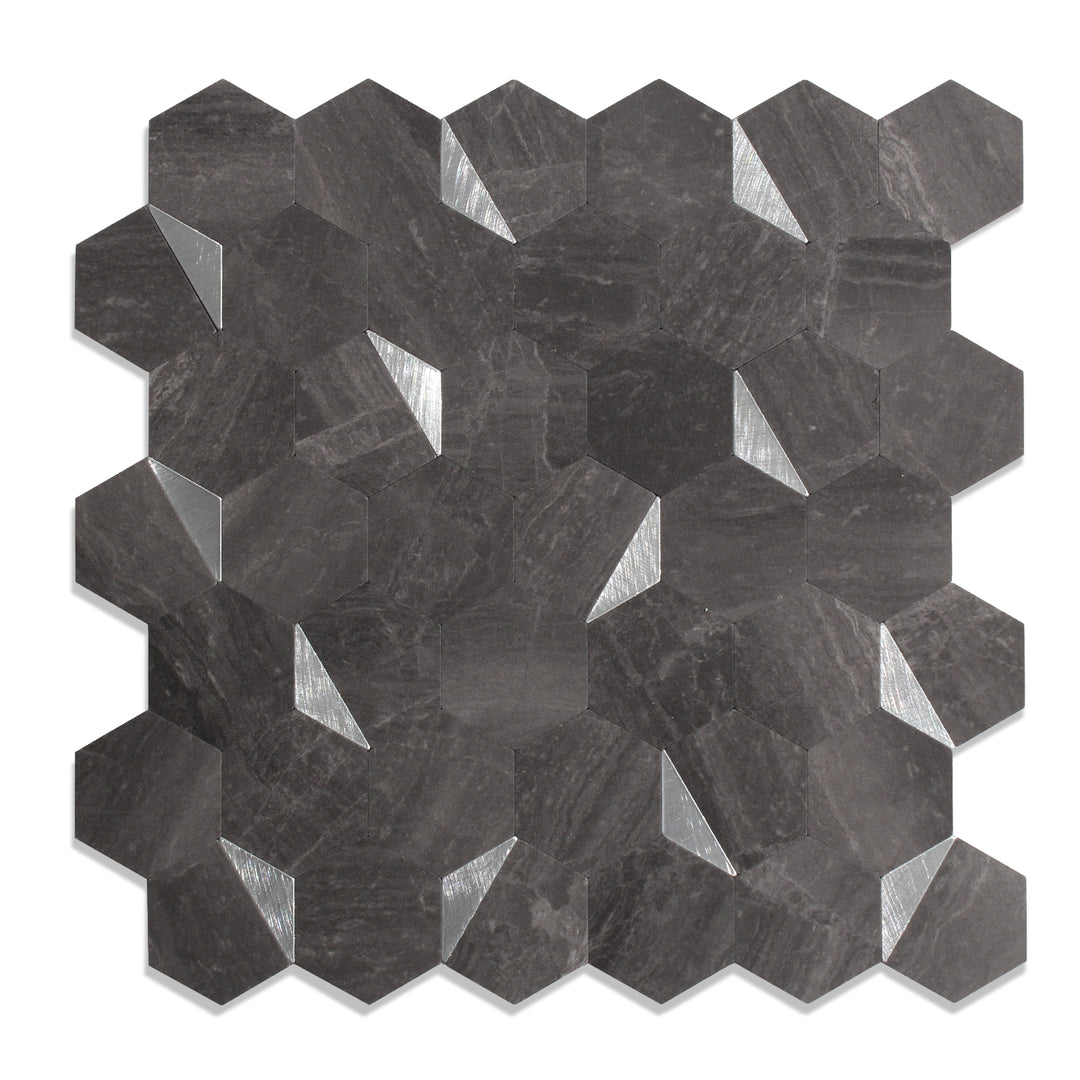 HG-sample Hexagon Peel and Stick Backsplash Tile