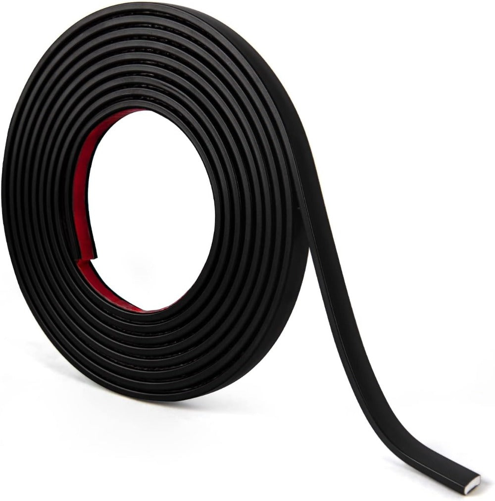 Black Self-Adhesive Caulk and Trim Strips