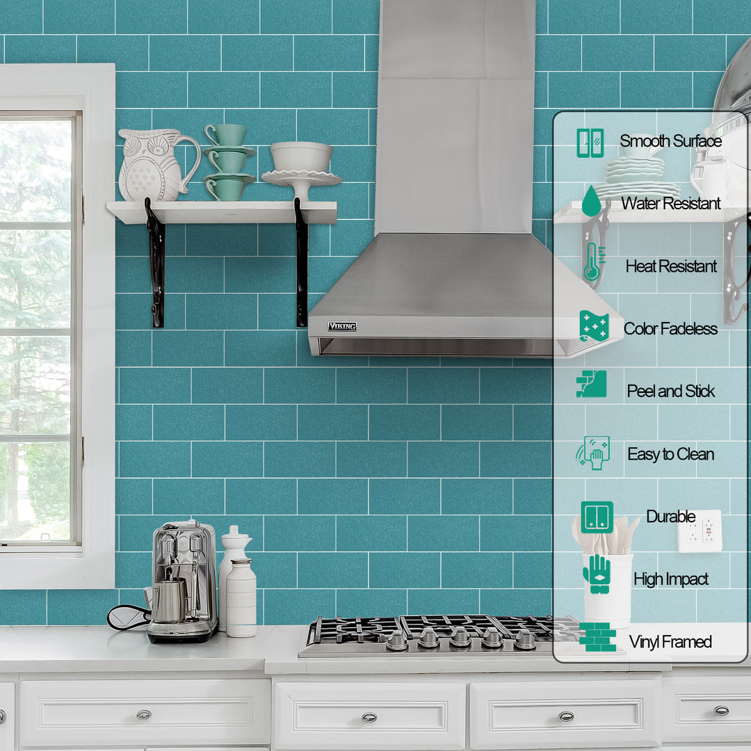 kitchen backsplash tile stick on wall