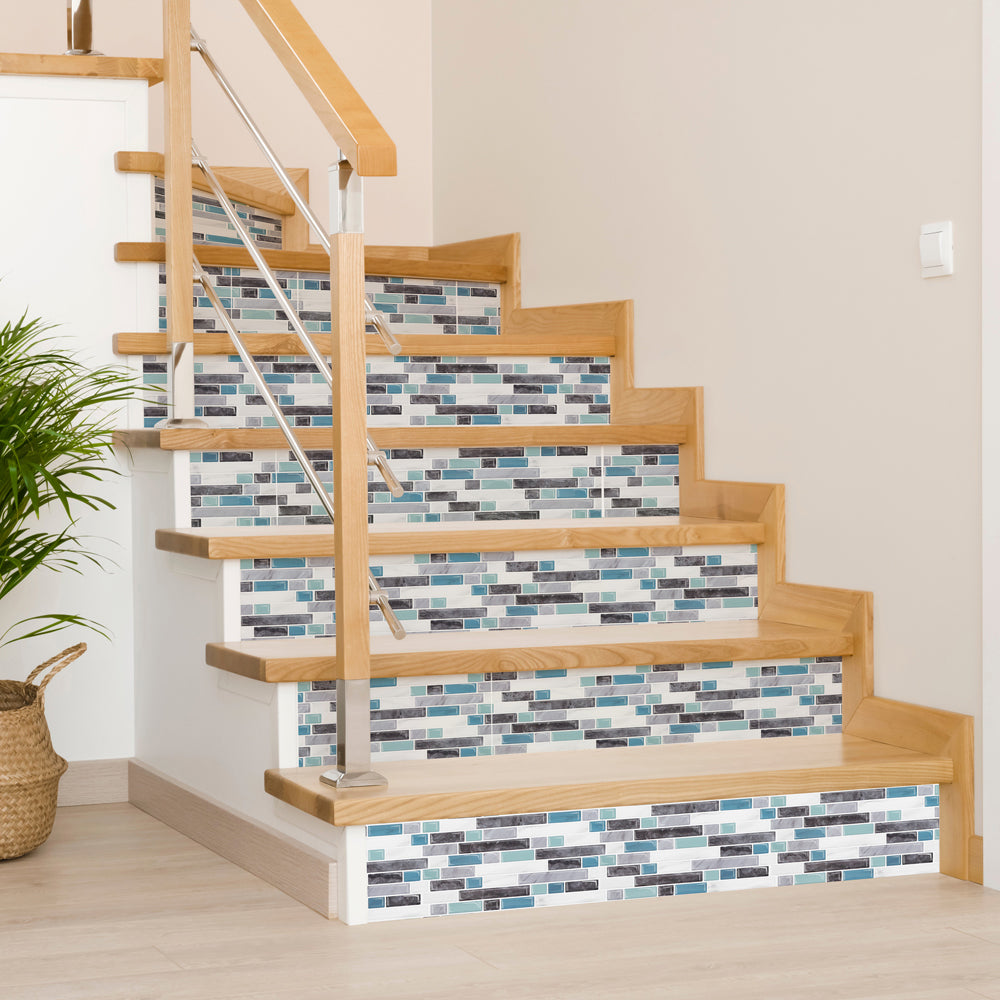 vinyl tile sticker for stair