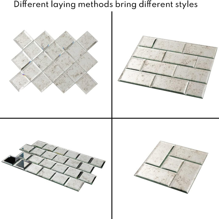 different laying metods bring different styles