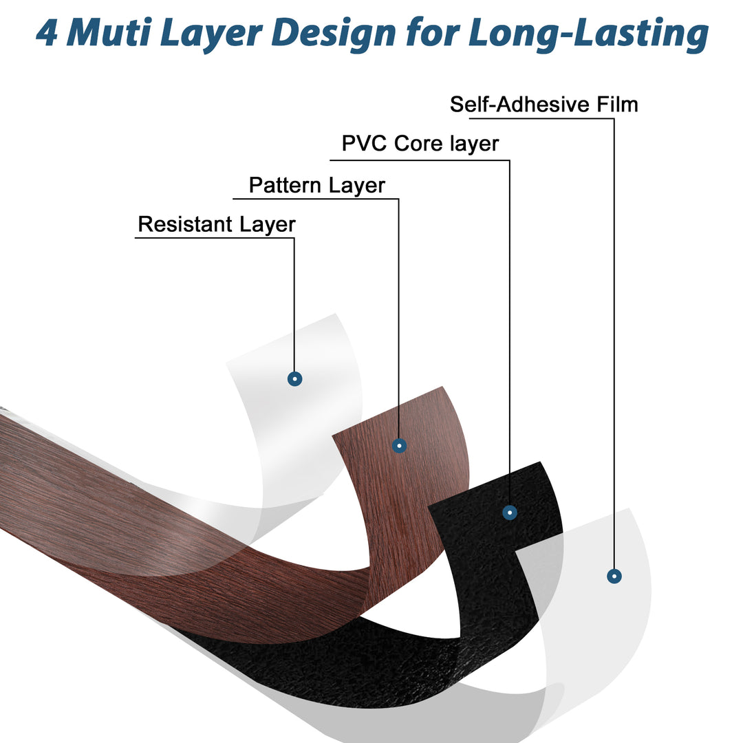 peel and stick floor tiles layer