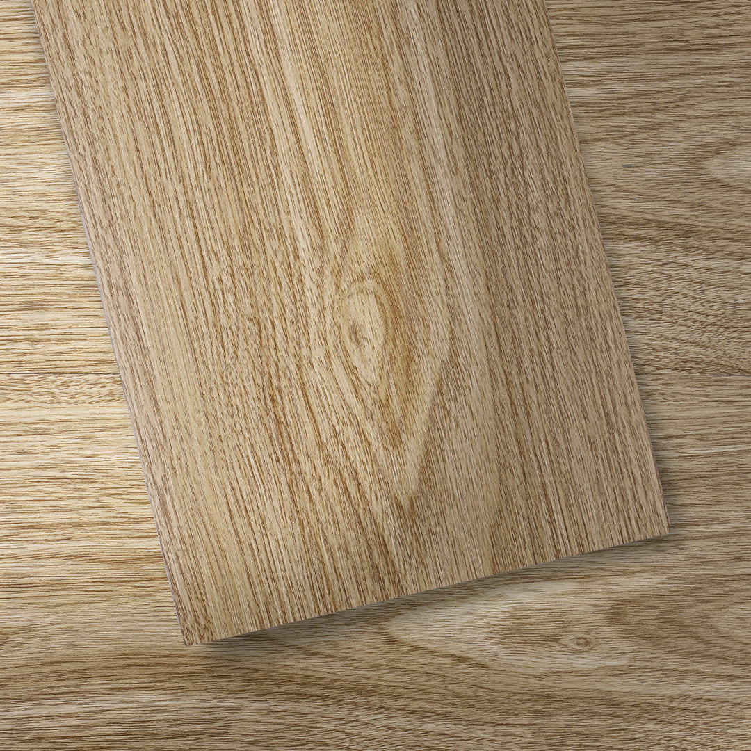 Golden oak peel and stick floor tiles