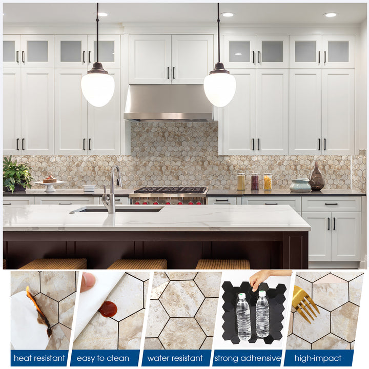 How peel-and-stick wall tiles transform your kitchen