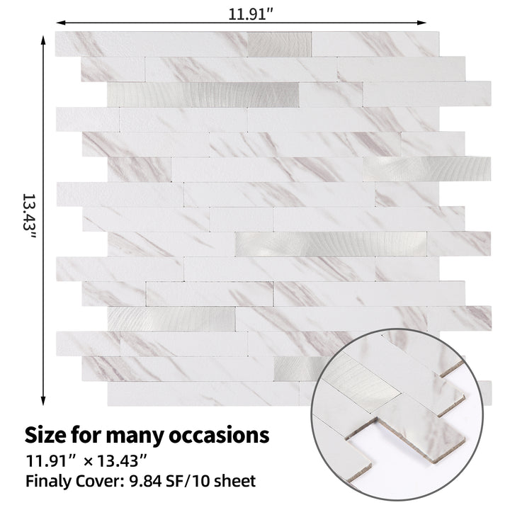 backsplash tile size