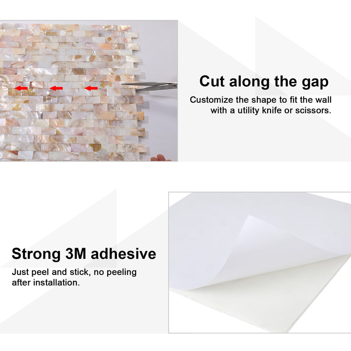 shell mosaic tile quality