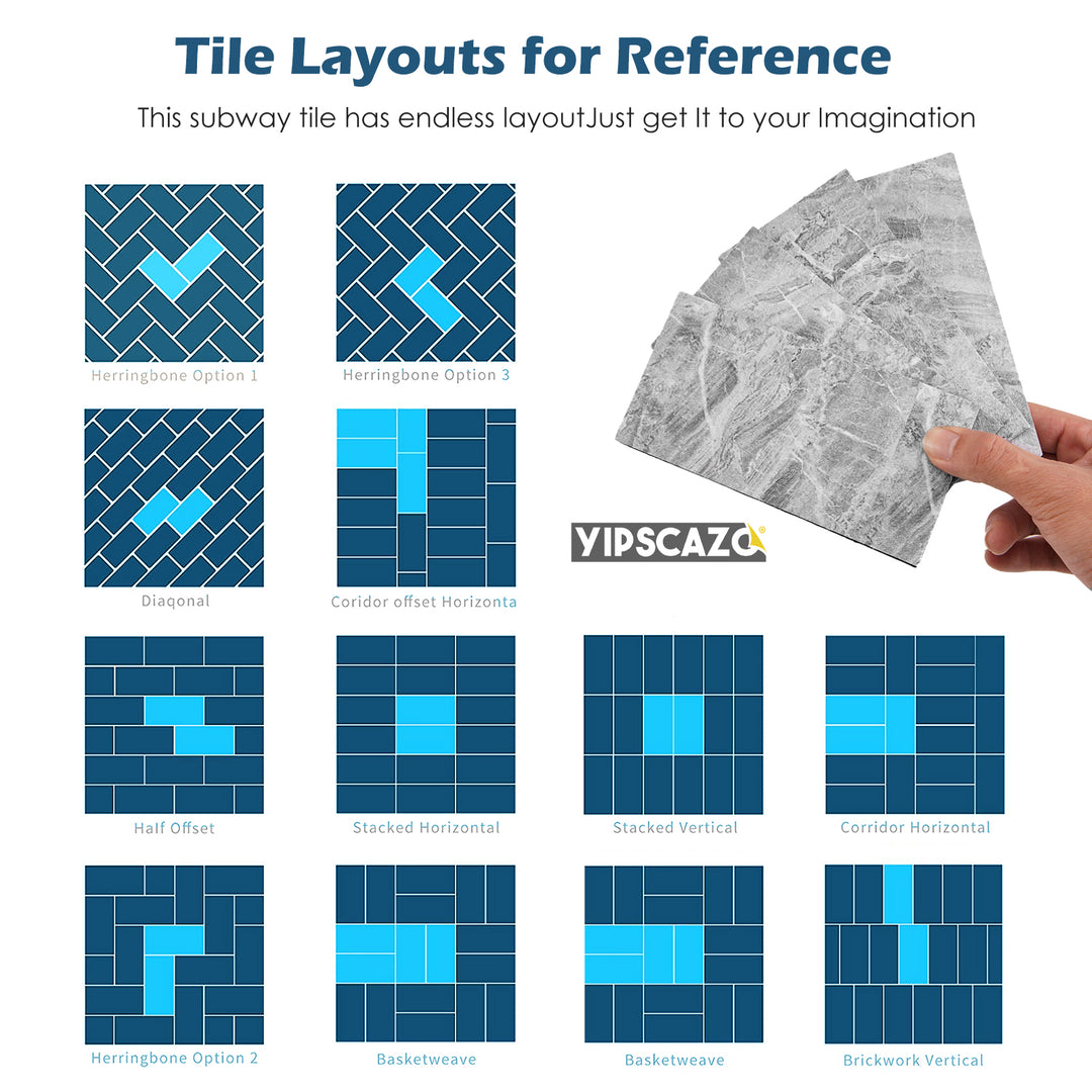 tile layouts for reference