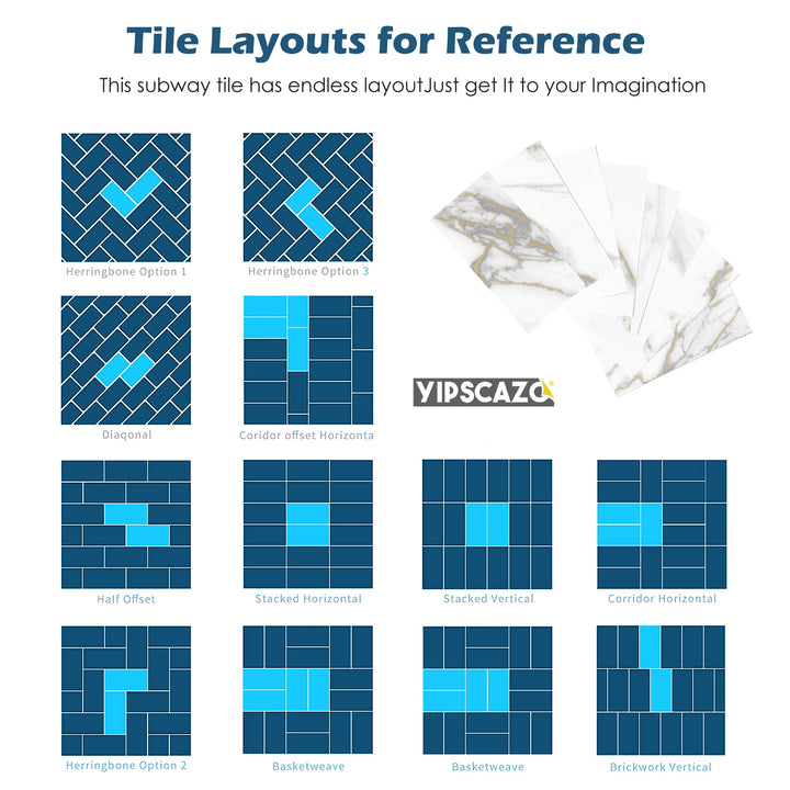 tile layouts for reference