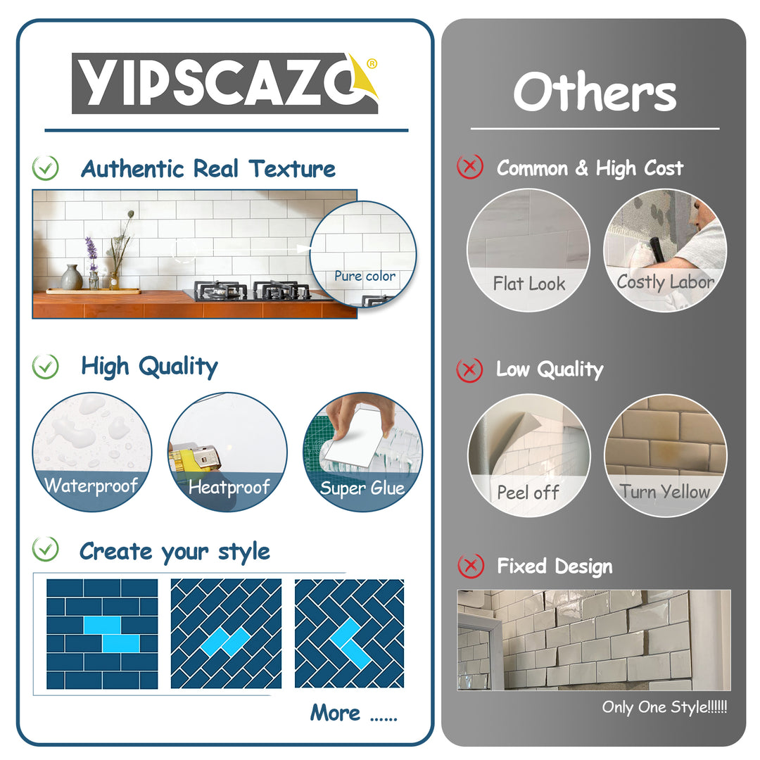 Yipscazo peel and stick floor tile