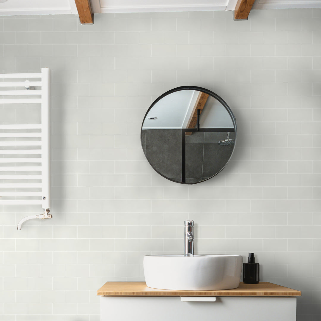 Subway Backsplash Tiles Stick on Bathroom