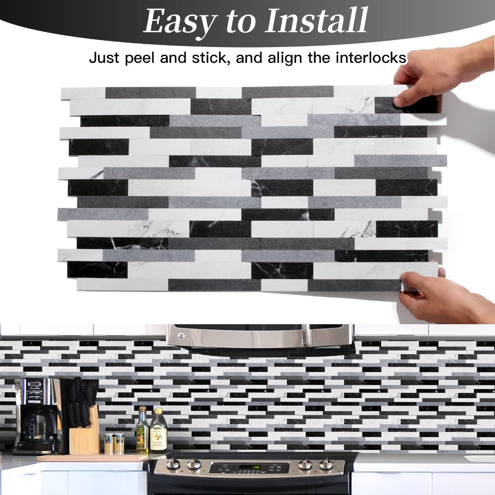 size of backsplash tile stickers