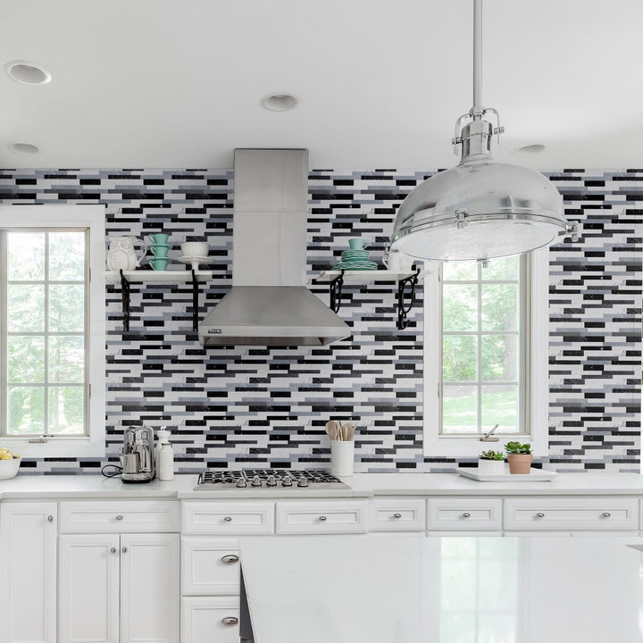 backsplash tiles stick on kitchen