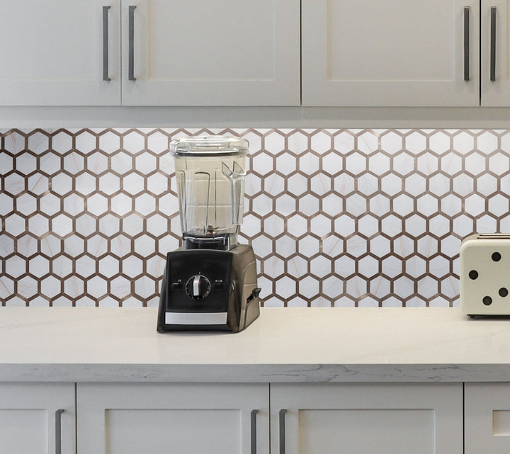 Peel and Stick Tile Backsplash For Kitchen