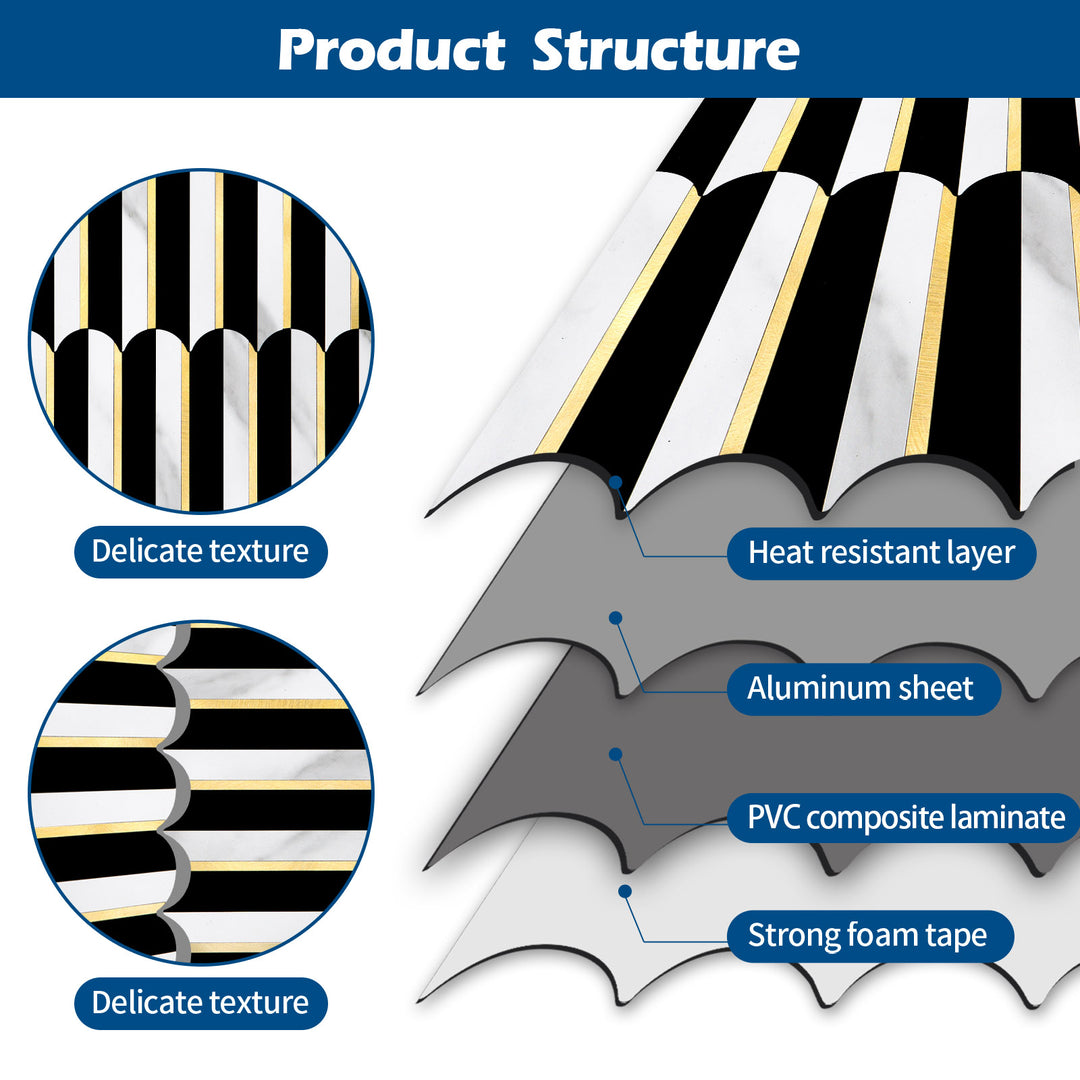 peel and stick tiles structure