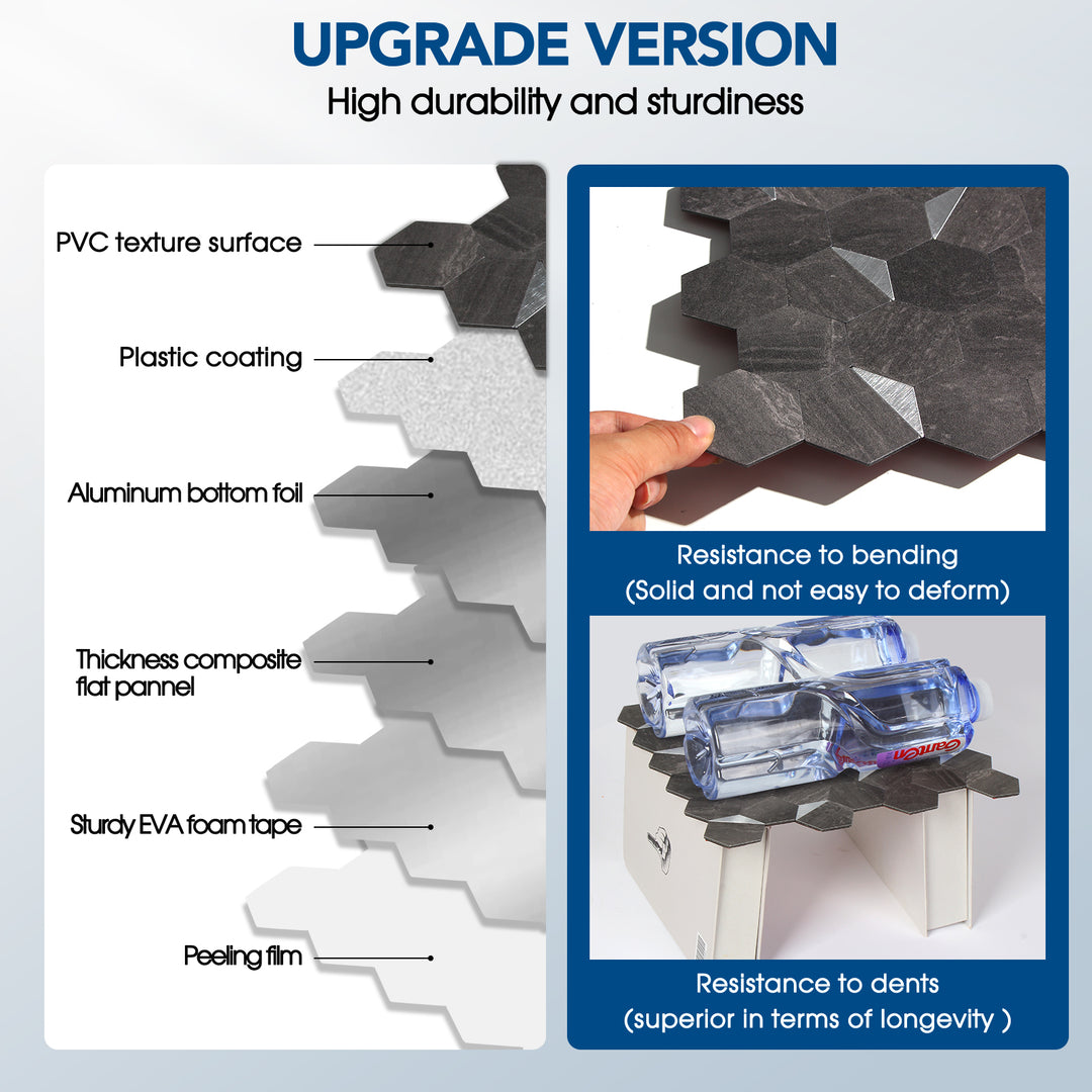 upgrade version hexagon tile