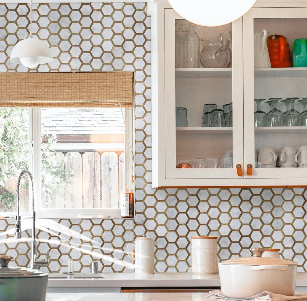 Peel and Stick Tile Backsplash for Kitchen